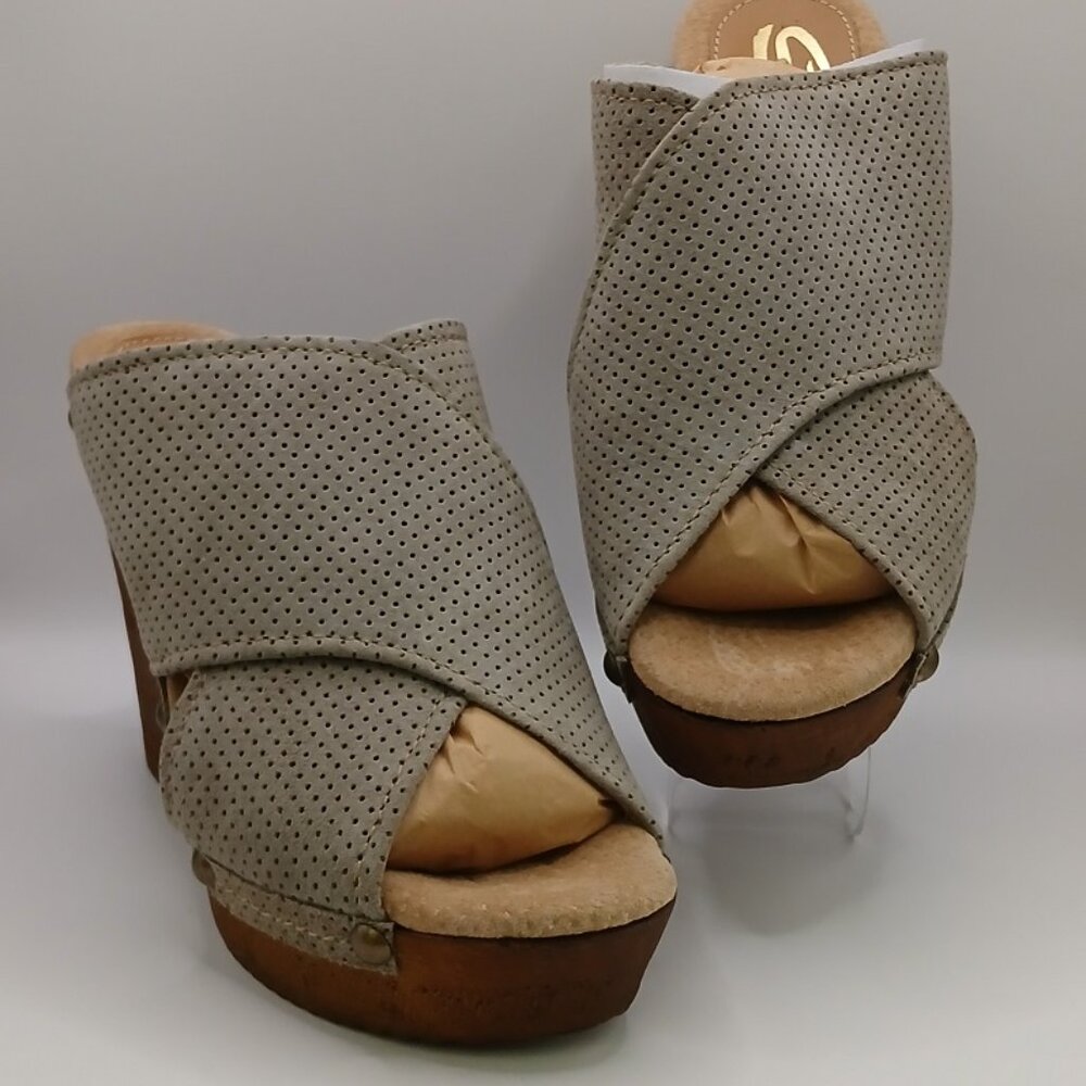 Sbicca Vintage Declan Suede Slide Sandals - 9M